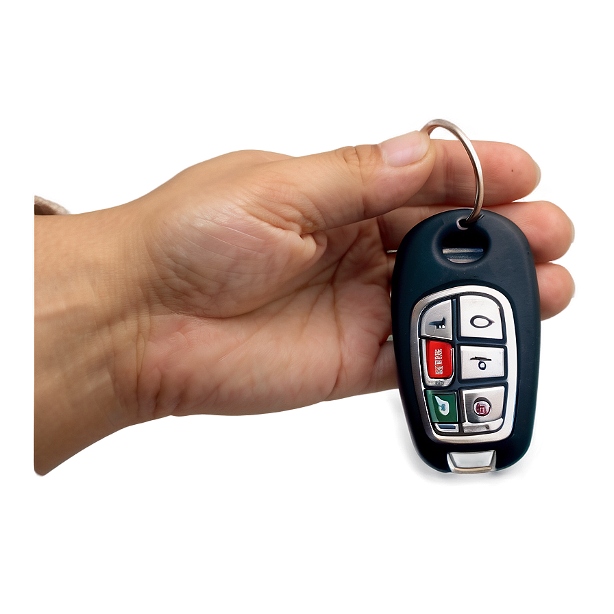 Car Keys In Hand Png Owb10 PNG