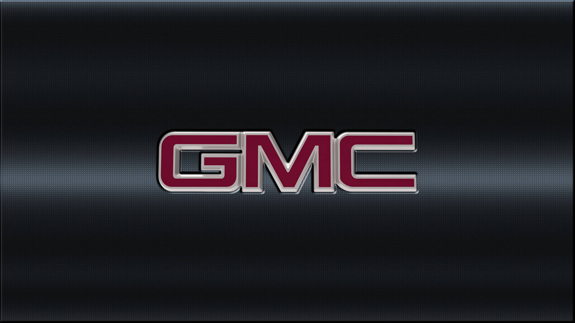 GMC Company Logo on an Abstract Background Wallpaper