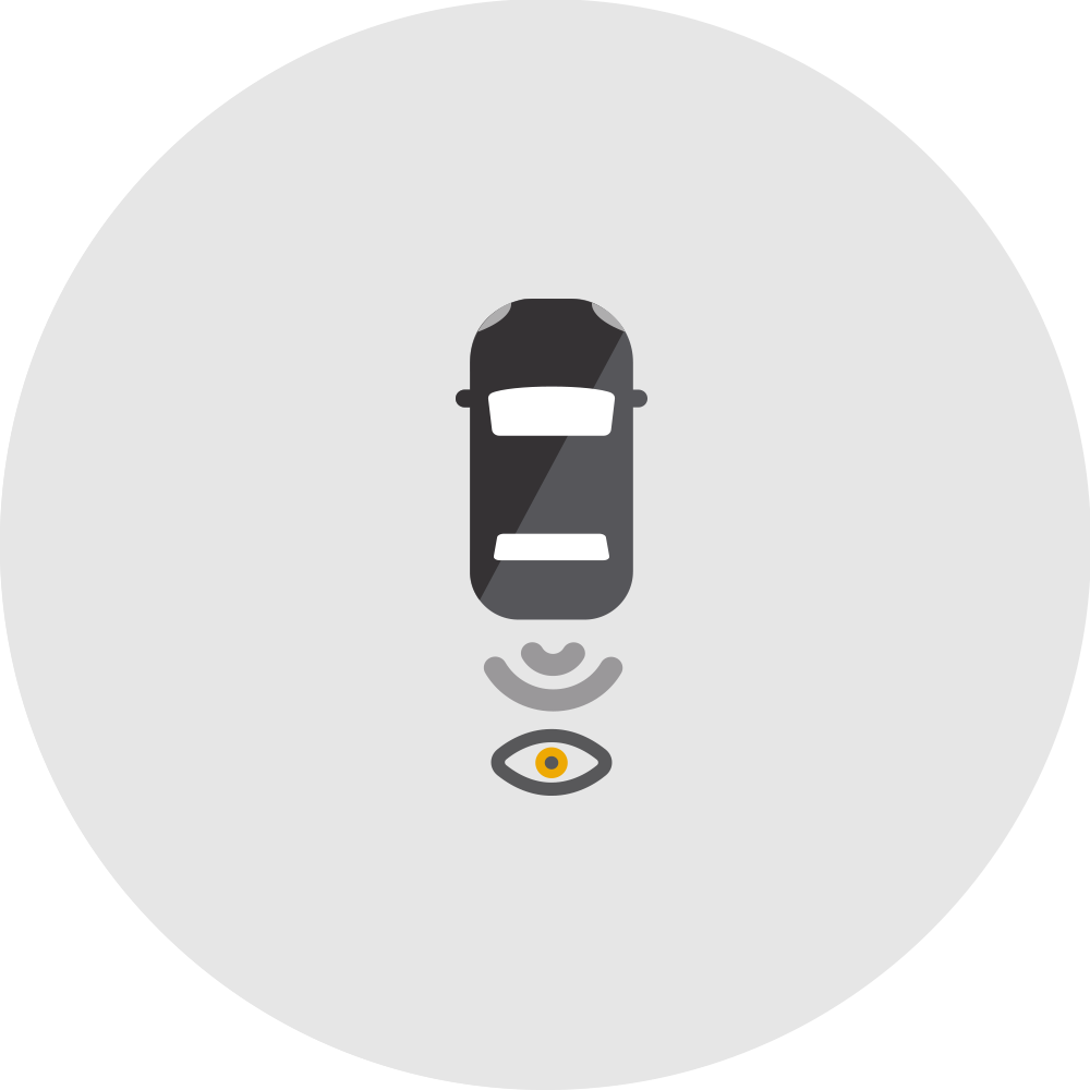 Car Parking Sensor Icon PNG