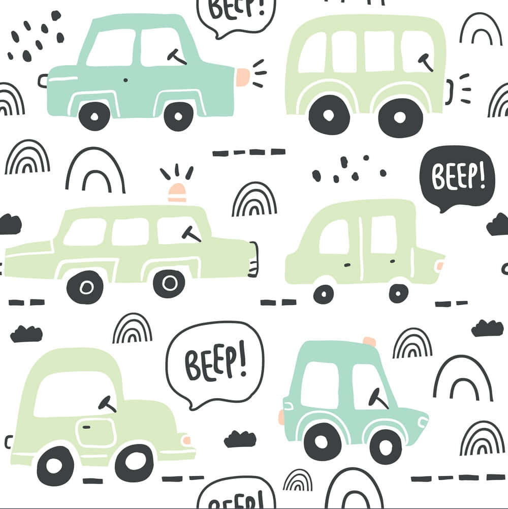Car Pattern Wallpaper Wallpaper