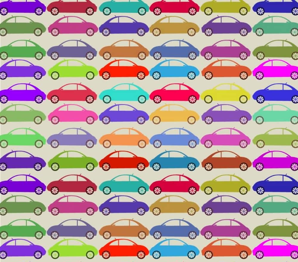 Stylish Car Pattern Wallpaper Wallpaper
