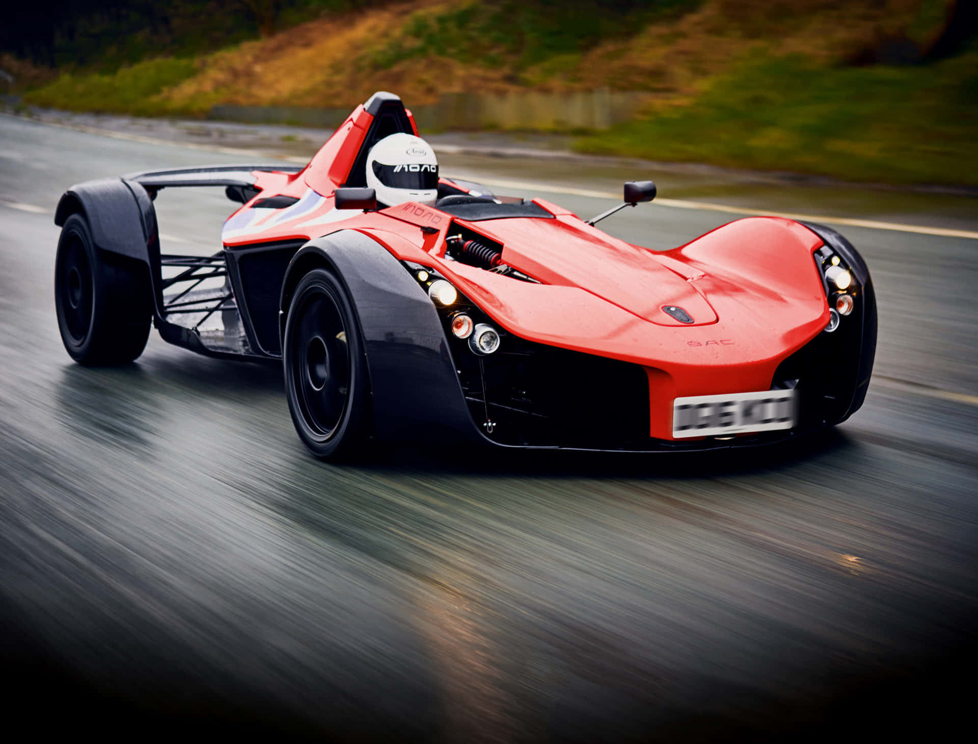 Car Racing Action: High-Speed Competition Wallpaper