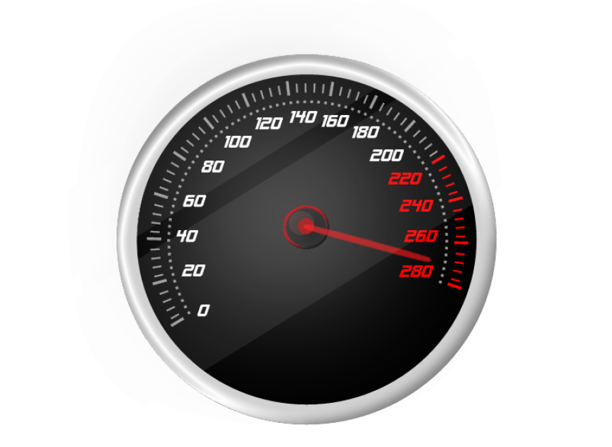 Car Speedometer Dial PNG