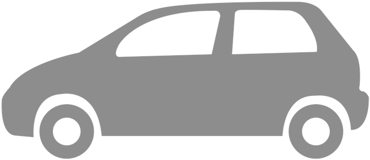 Car Travel Icon Silhouette PNG