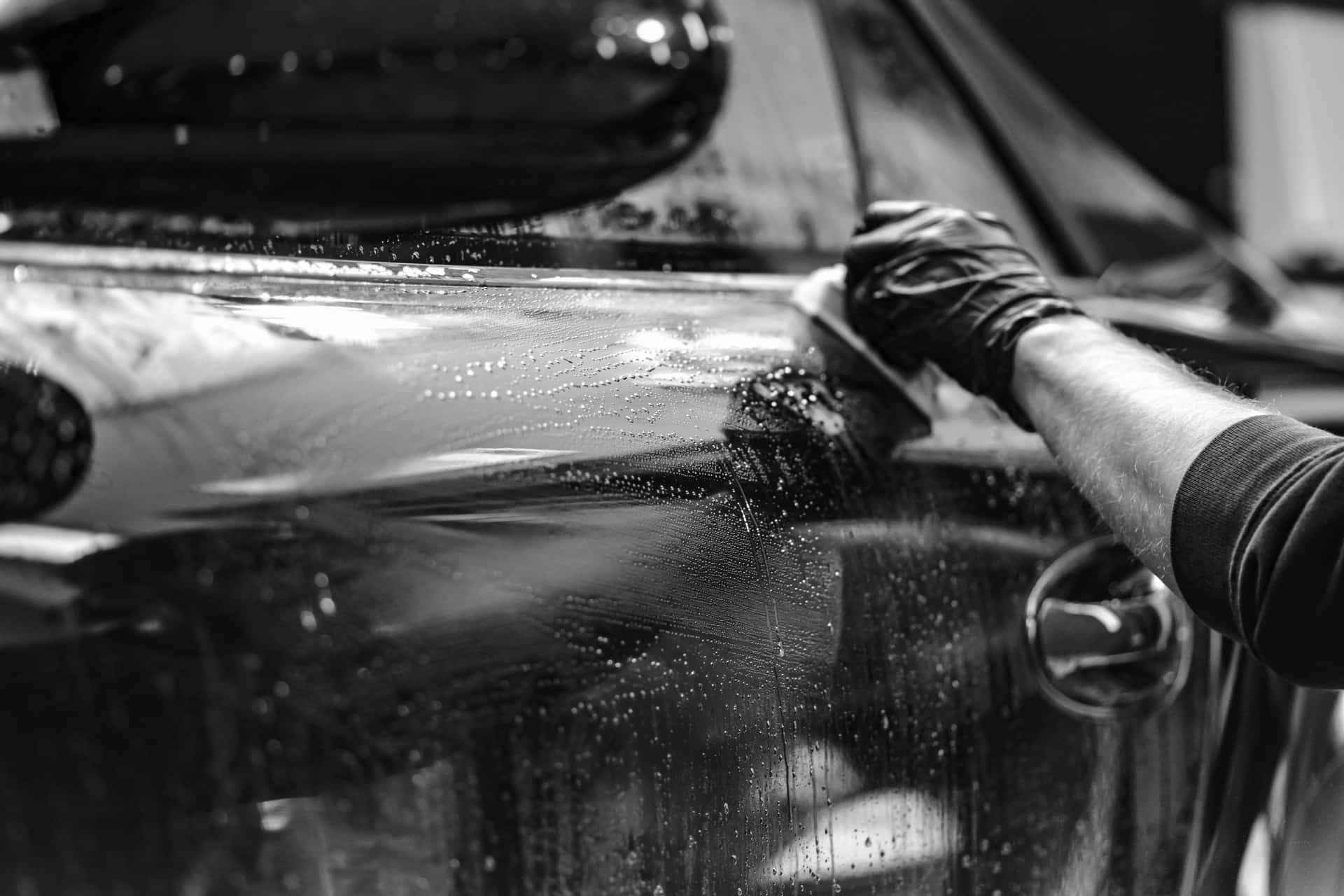 car wash black background