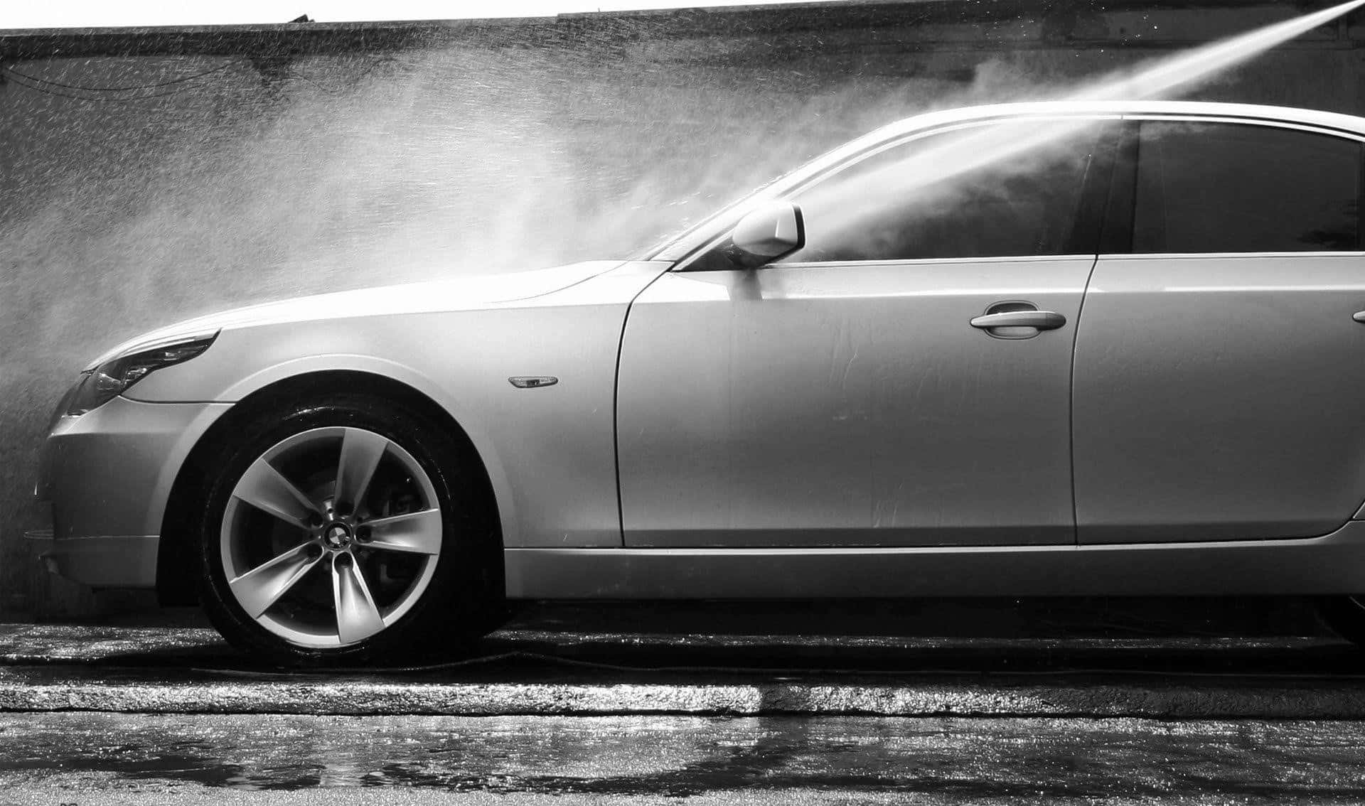 Get that car shining with a professional car wash!