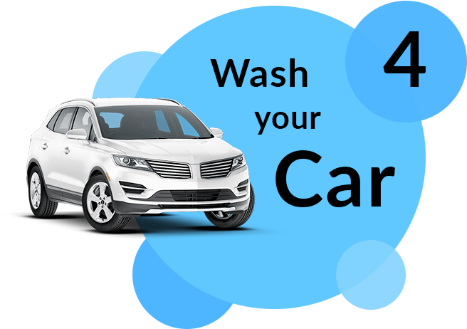 Car Wash Reminder Graphic PNG