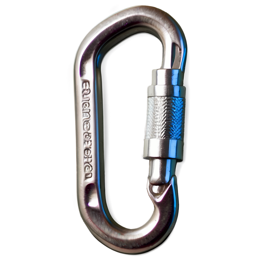 Carabiner Hook Png 05242024 PNG