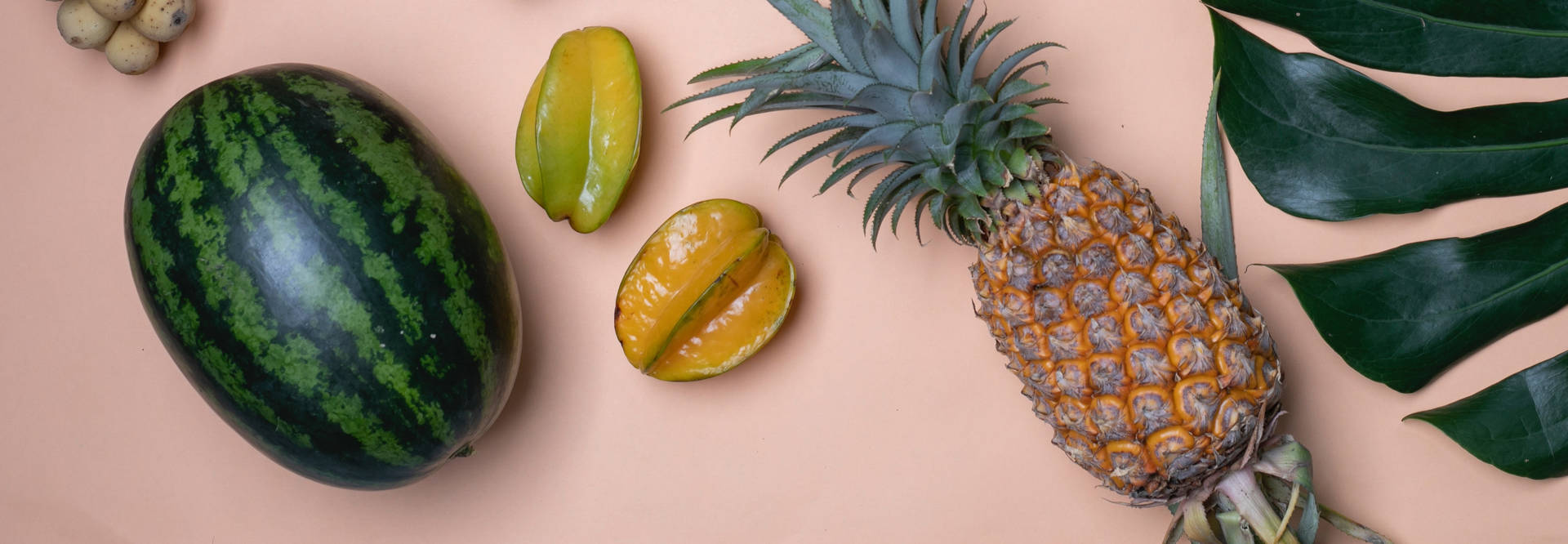 Carambola Tropical Fruits Wallpaper