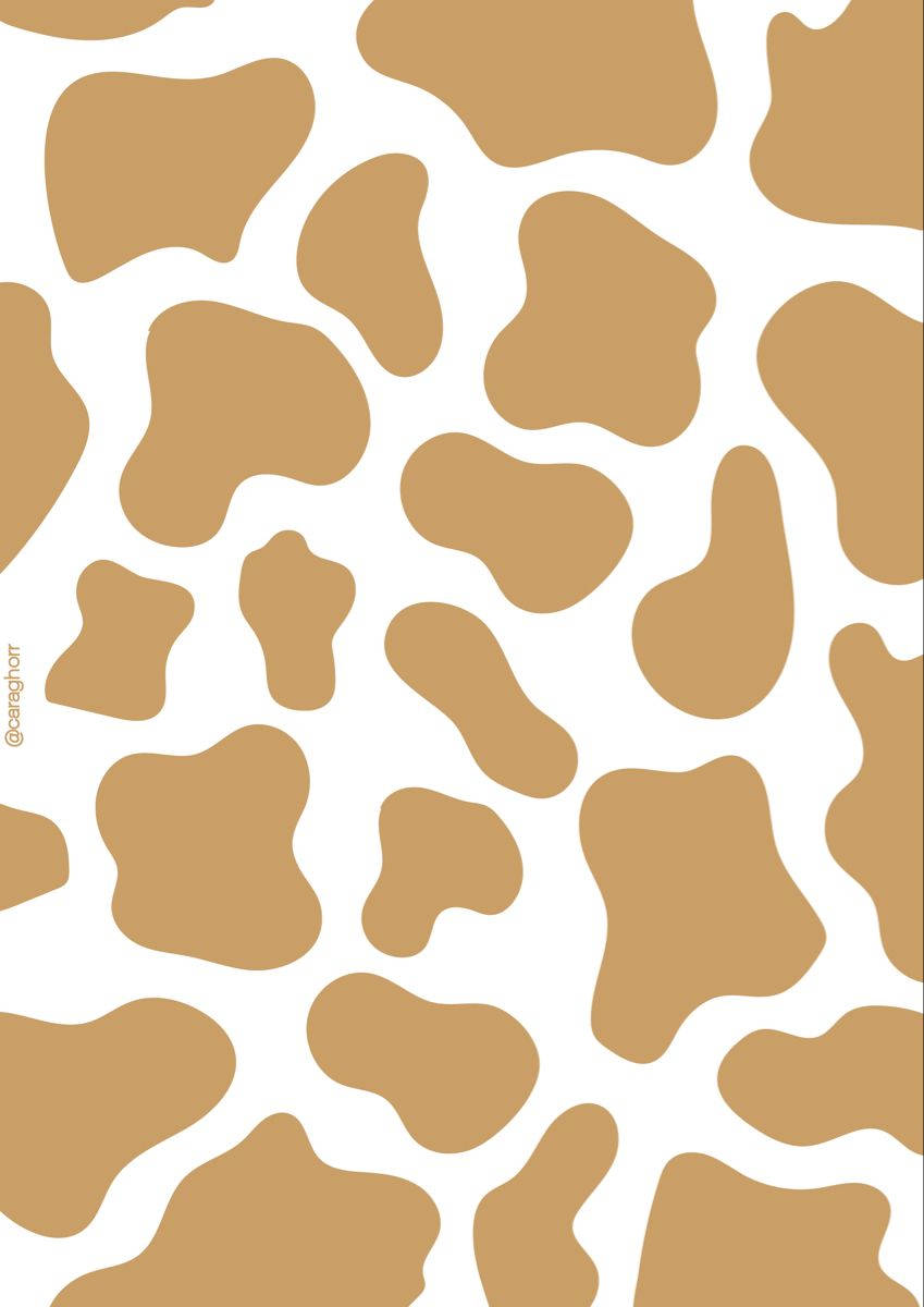 Caramel Cow Pattern