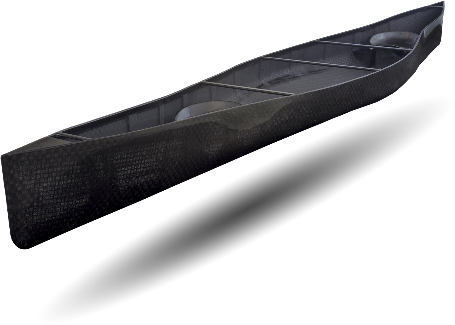 Carbon Fiber Canoe Isolated PNG