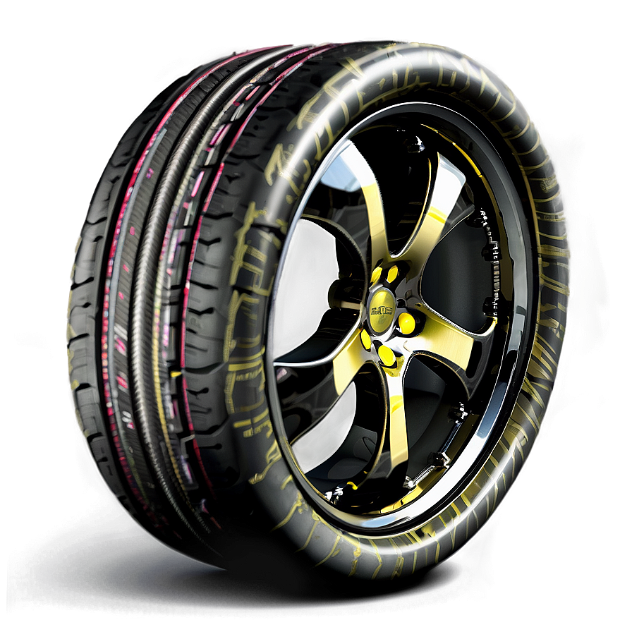 Carbon Fiber Car Wheel Png 06122024 PNG