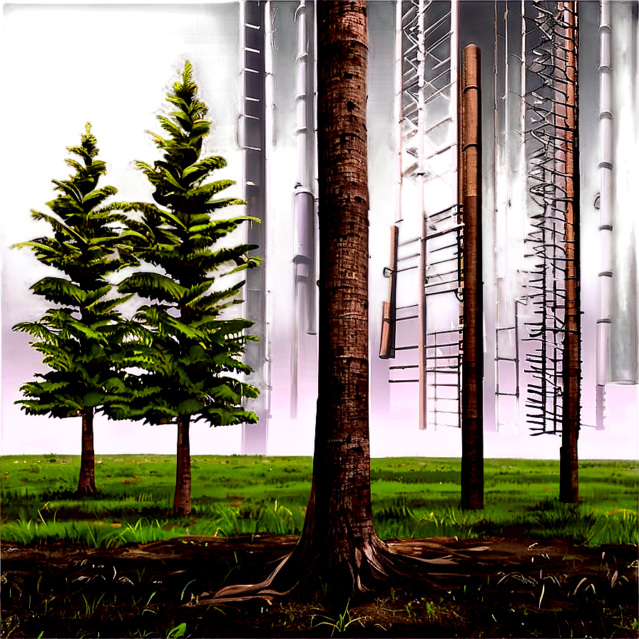 Carbon Sequestration Trees Png 06122024 PNG