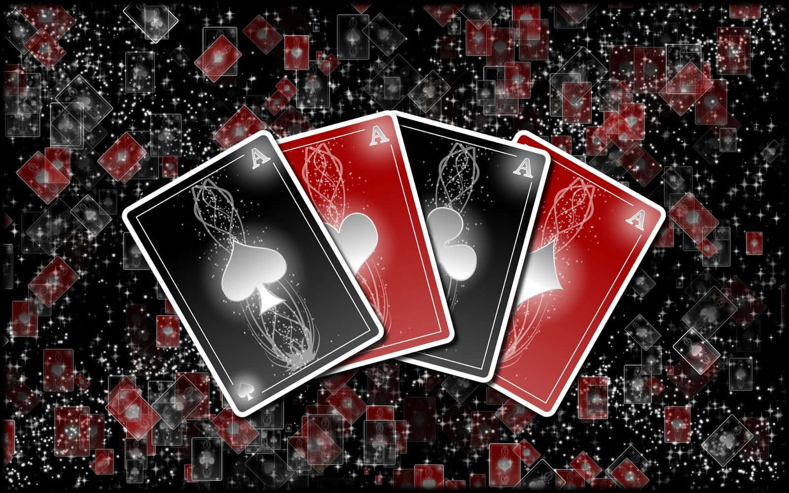 An Exciting Hand in a Classic Card Game Wallpaper