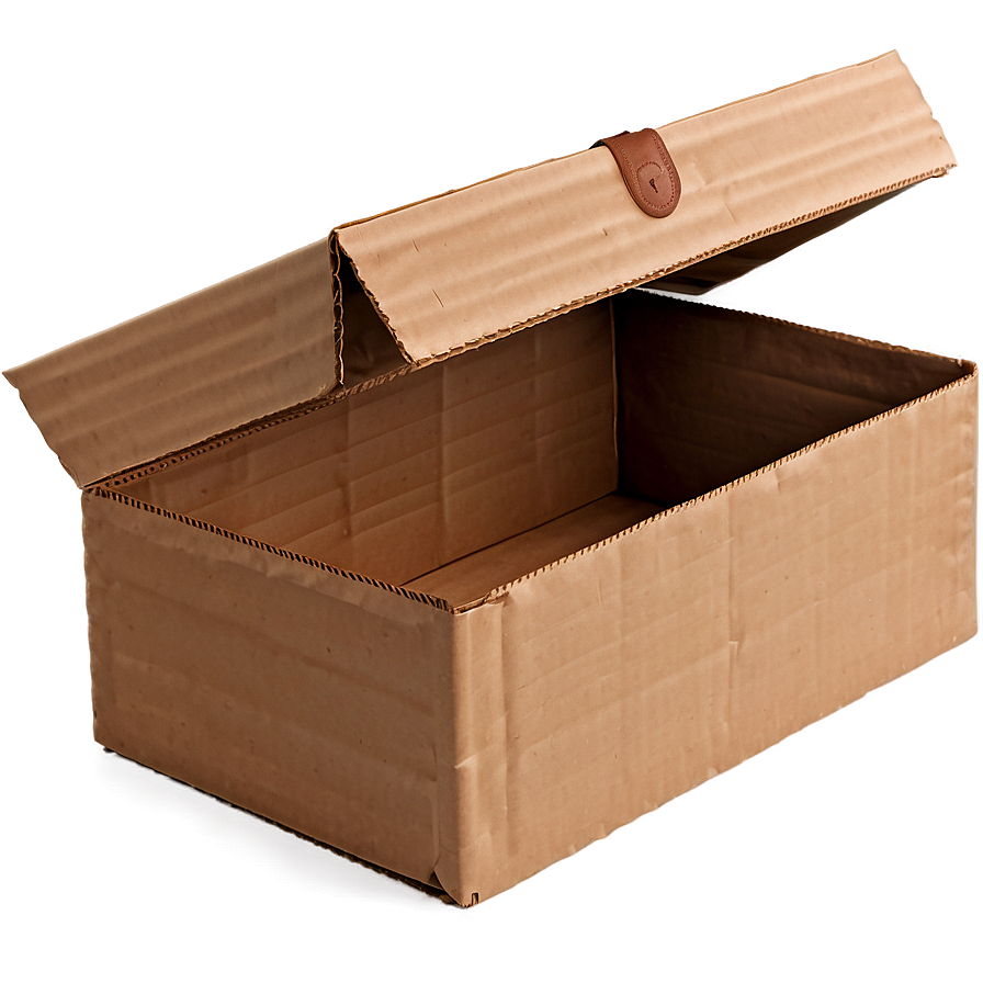 Cardboard Box Open Lid Png Fbh64 PNG