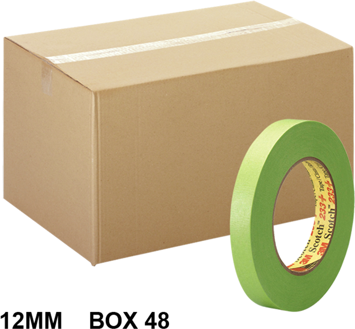 Cardboard Box Sealedwith Scotch Tape PNG