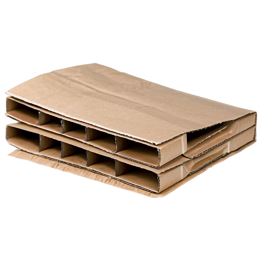 Cardboard Packaging Material Png 05242024 PNG