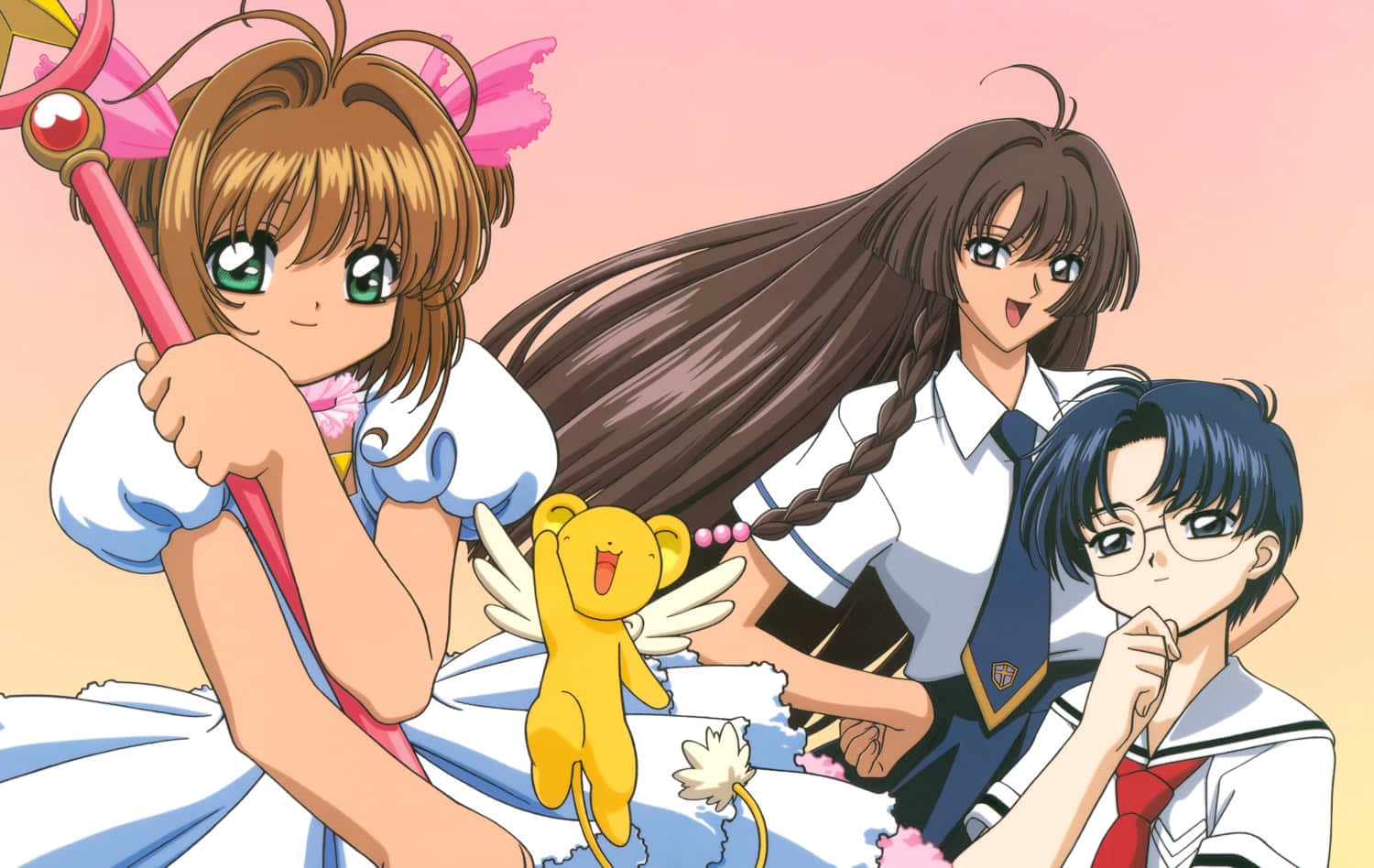 Cardcaptor Sakura Karakterer Bakgrunnsbildet