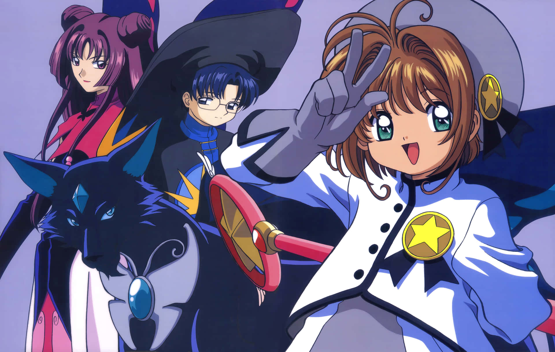 Personnages De Cardcaptor Sakura Fond d'écran