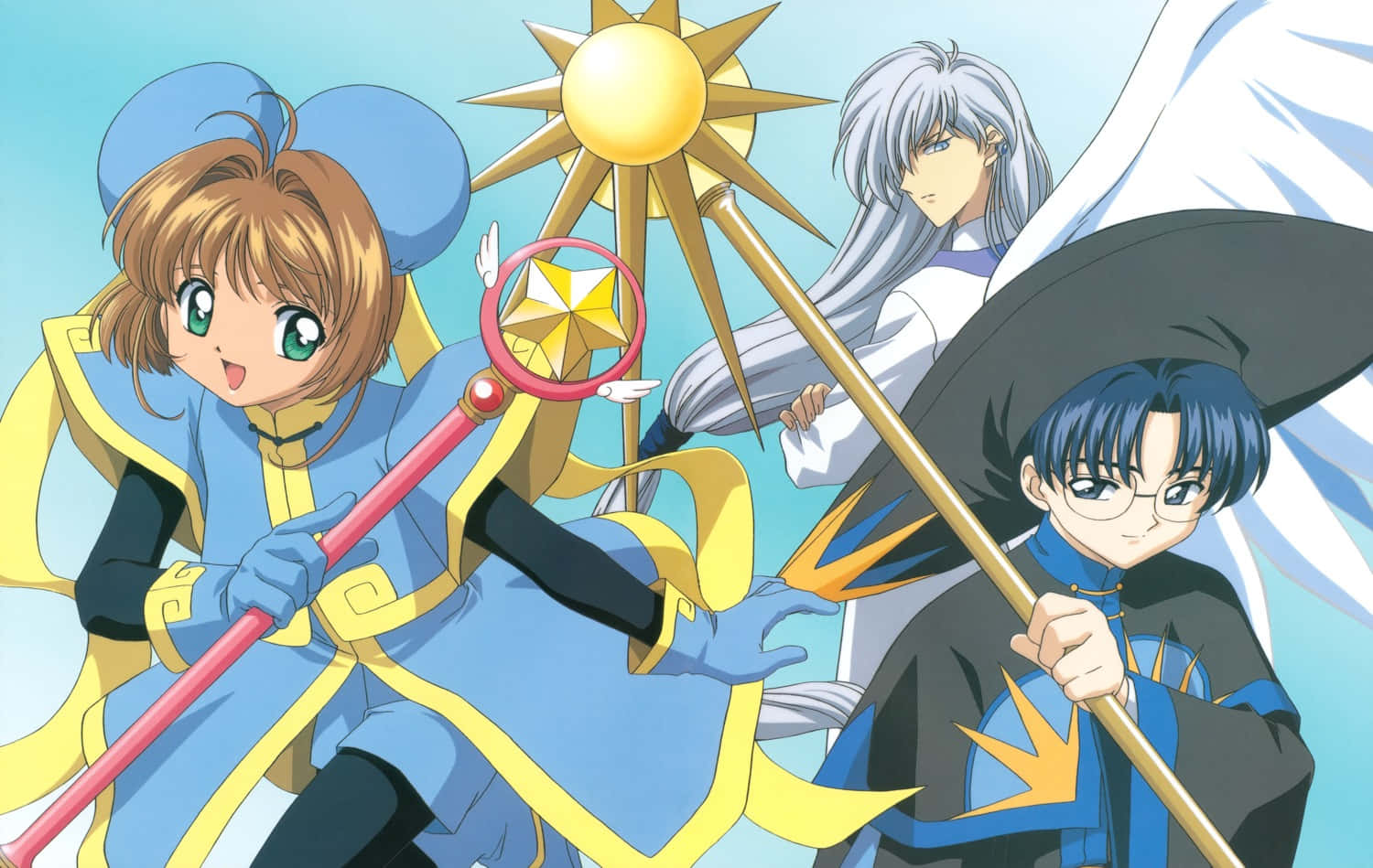 Cardcaptor Sakura Karakterer Bakgrunnsbildet