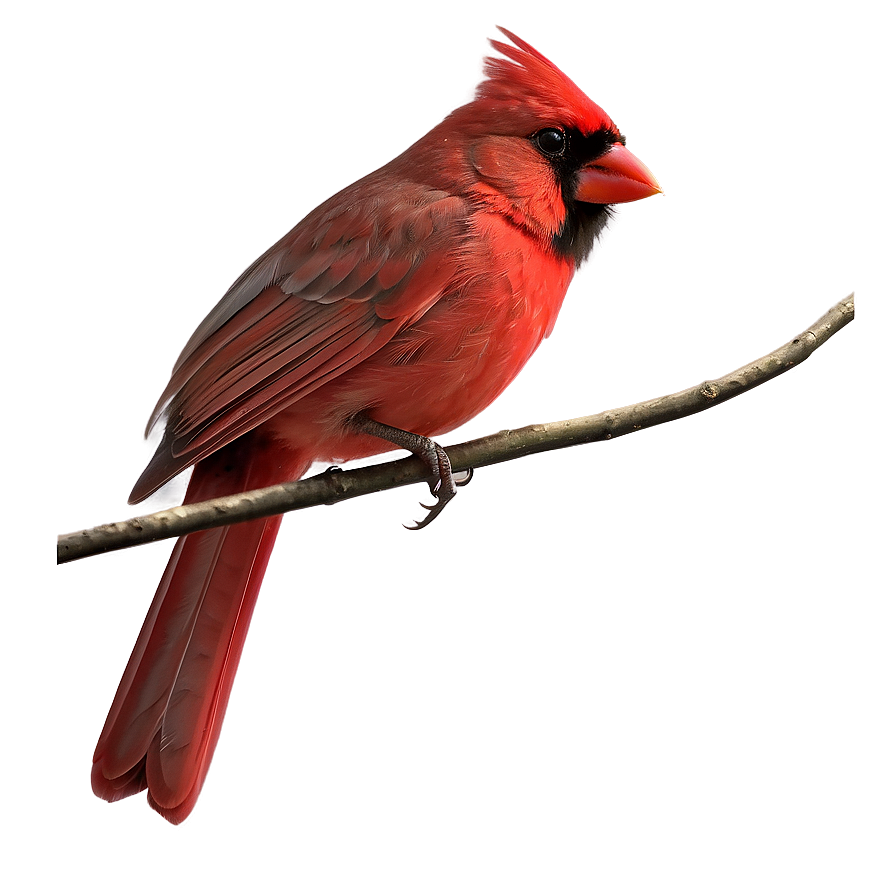 Cardinal Bird Red Png 05032024 PNG