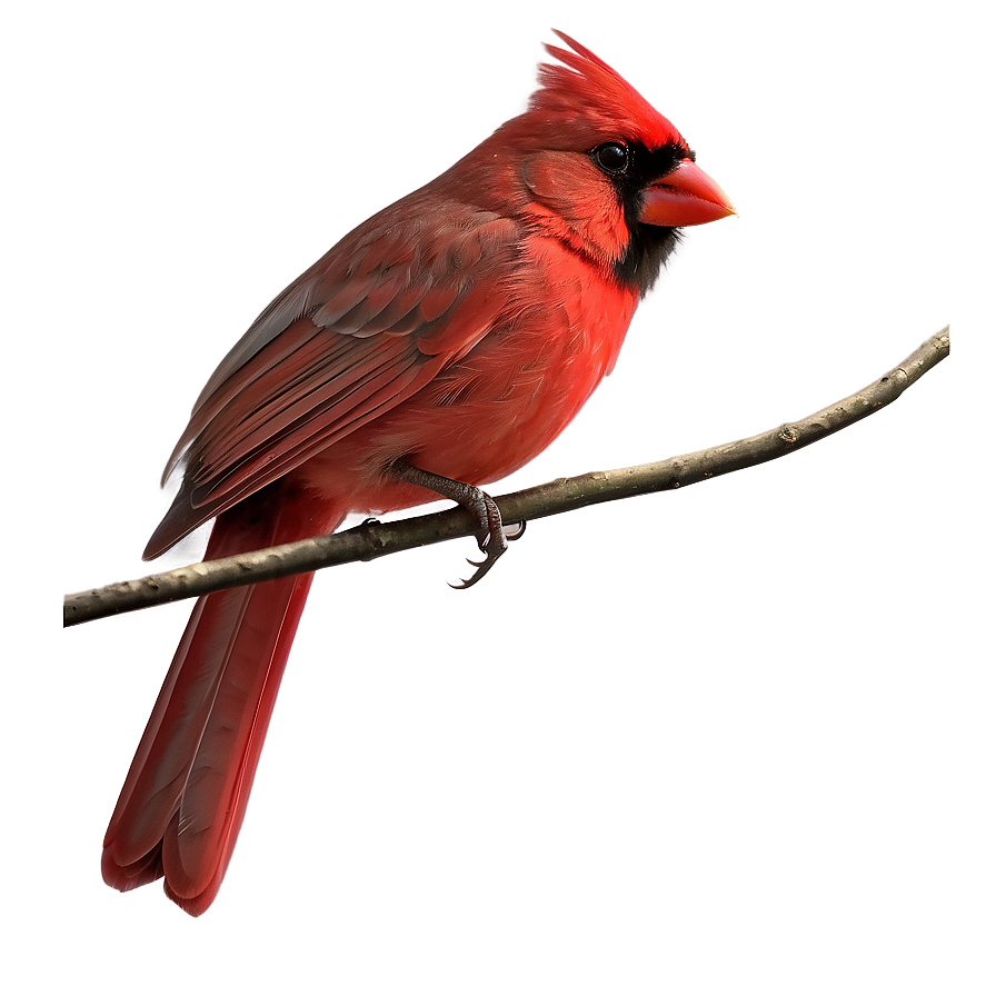 Download Cardinal Bird Red Png 05032024 | Wallpapers.com