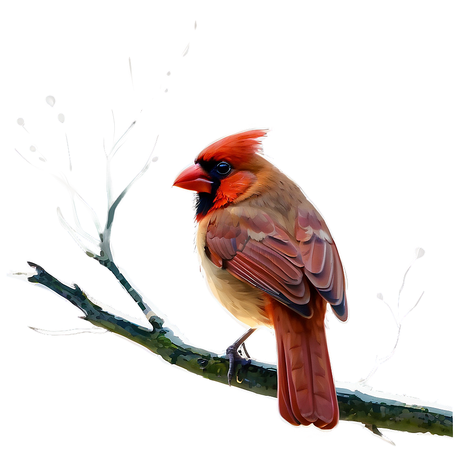 Cardinal Bird Vector Png 81 PNG