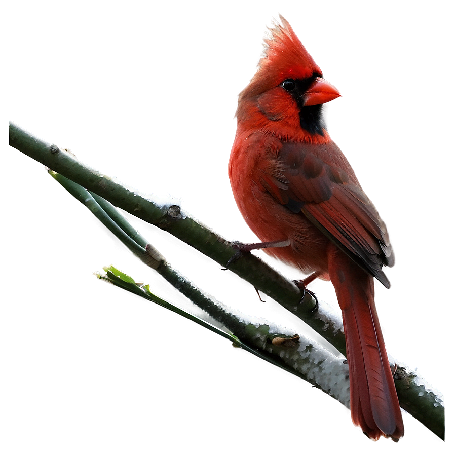 Download Cardinal In Nature Png Qkc | Wallpapers.com