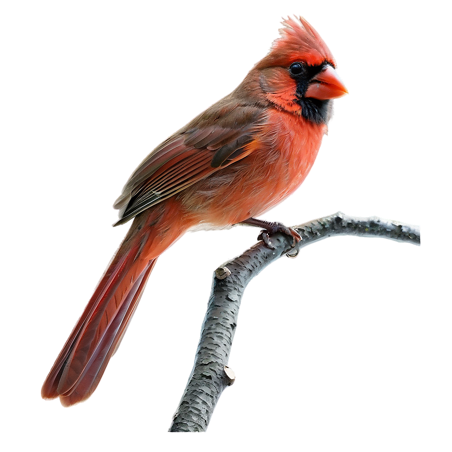 Cardinal On Branch Png 45 PNG