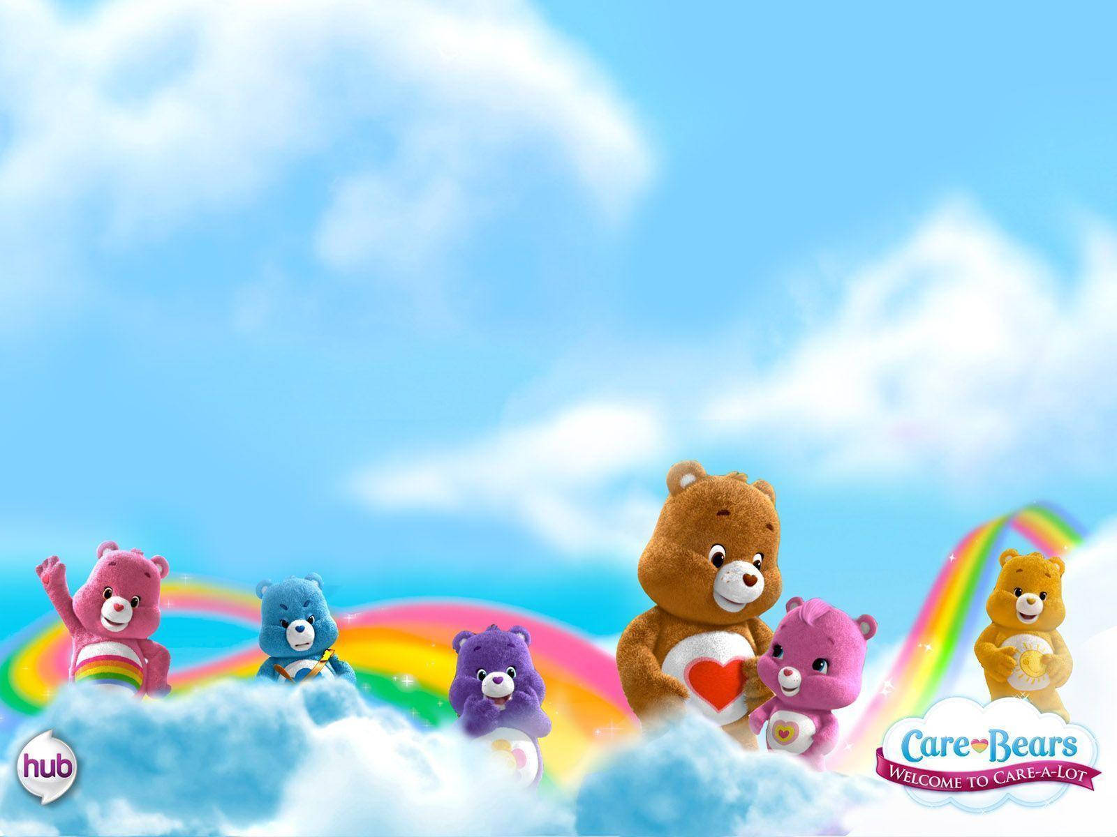 Care Bears 3d Show Background