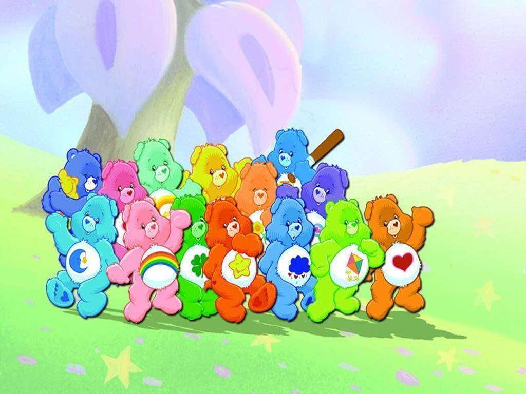 Care Bears Meeting Background