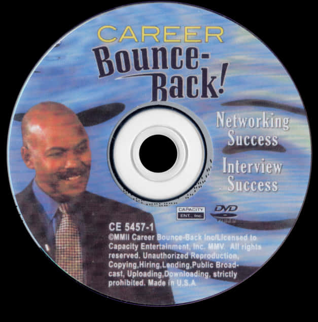 Career Bounce Back D V D PNG