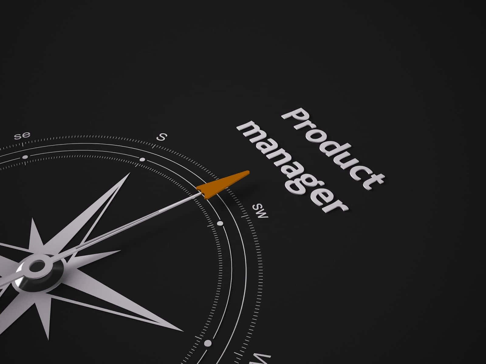 Career Product Manager Compass Wallpaper