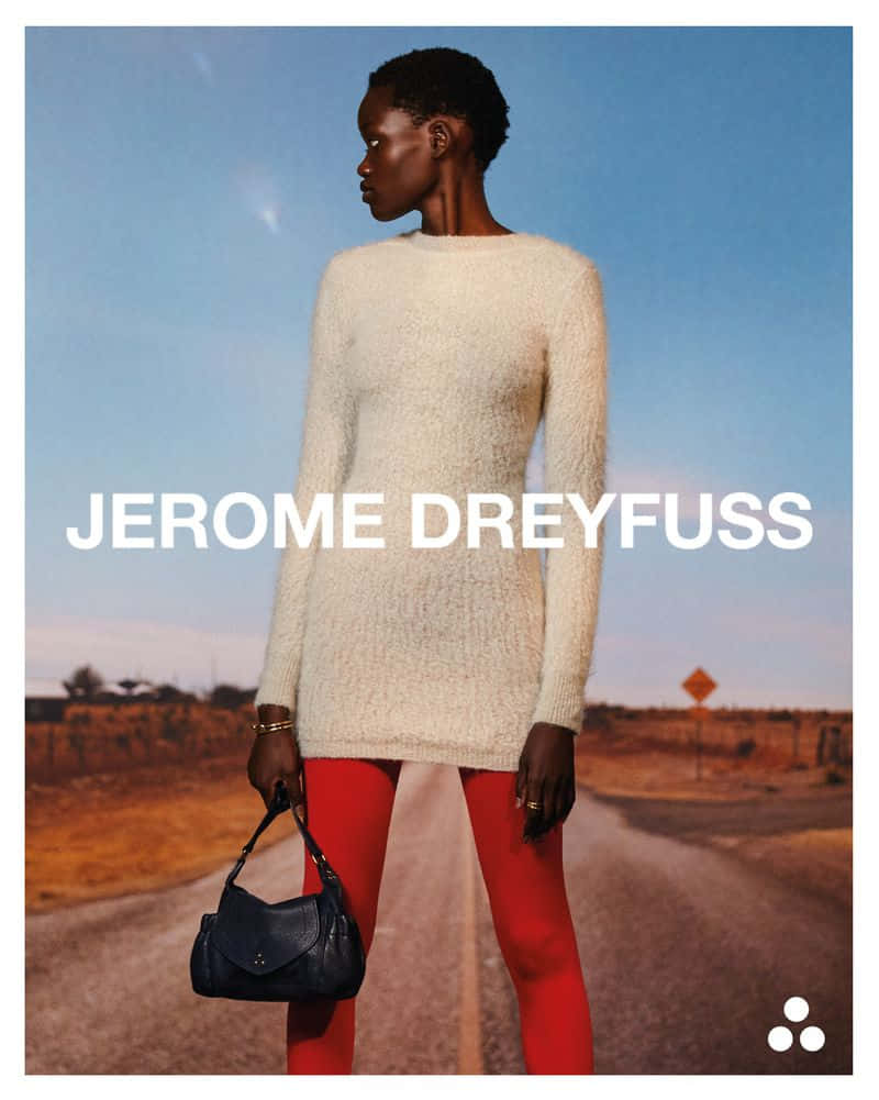 Caren Jepkemei With Jérôme Dreyfuss Bag Wallpaper