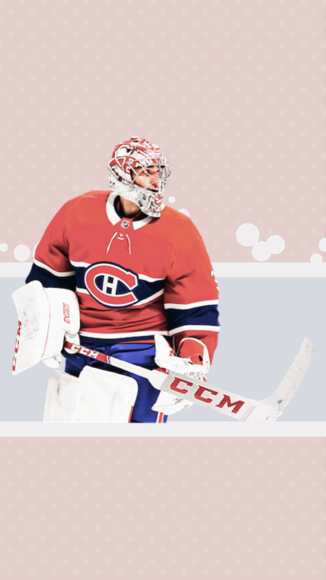 Carey Price Montreal Canadiens NHL Illustration Art Wallpaper