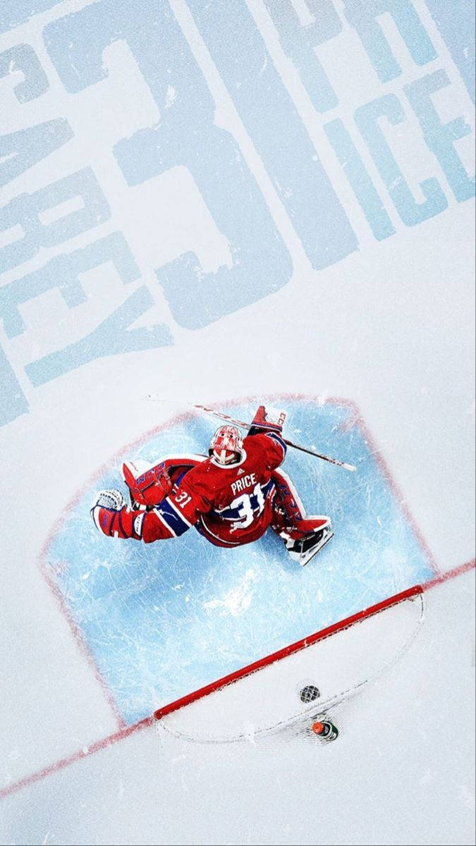 Carey Price NHL Montreal Canadiens Aerial Photography Wallpaper