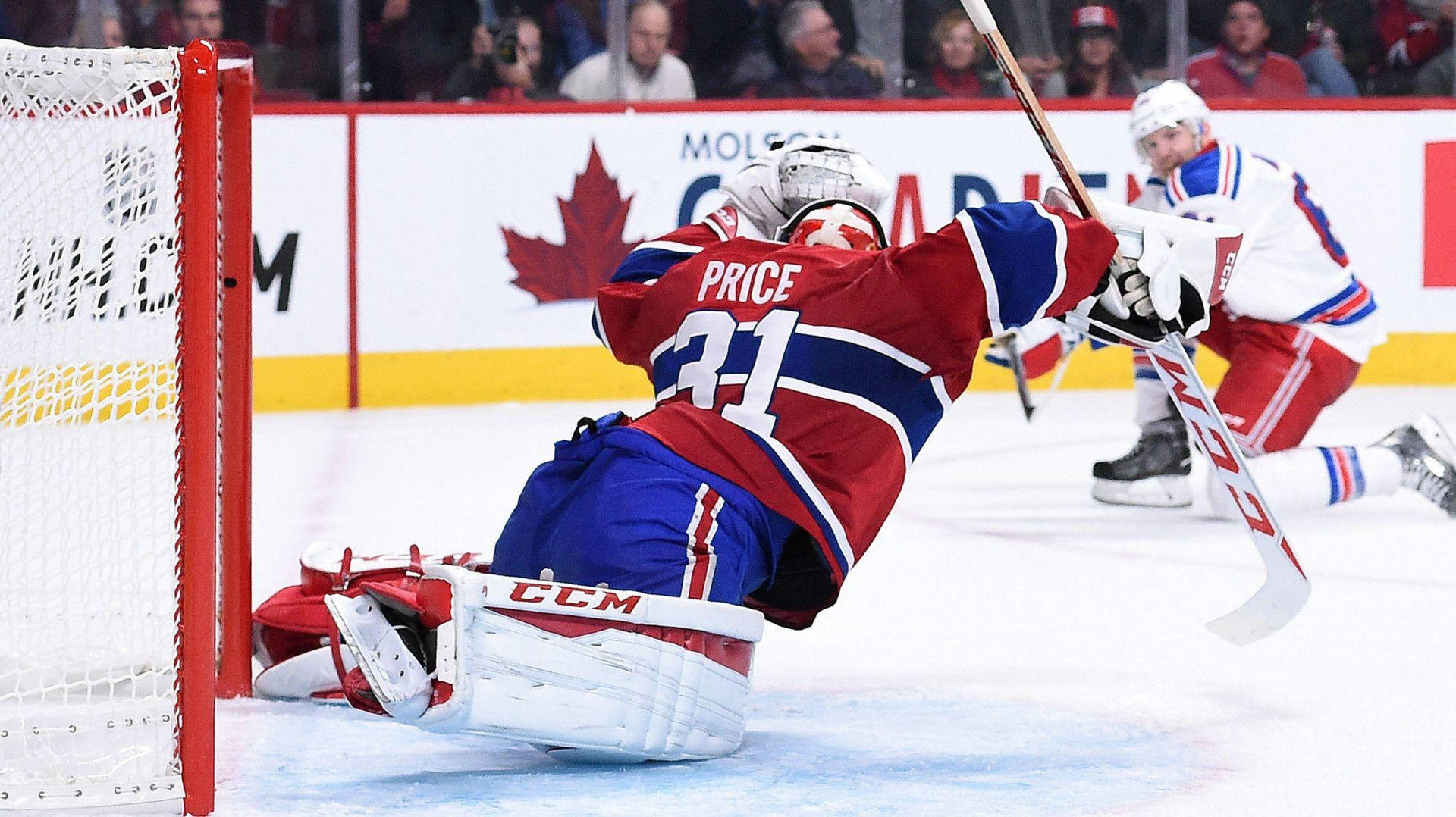 Carey Price Nhl Montreal Canadiens Goal Photography Background