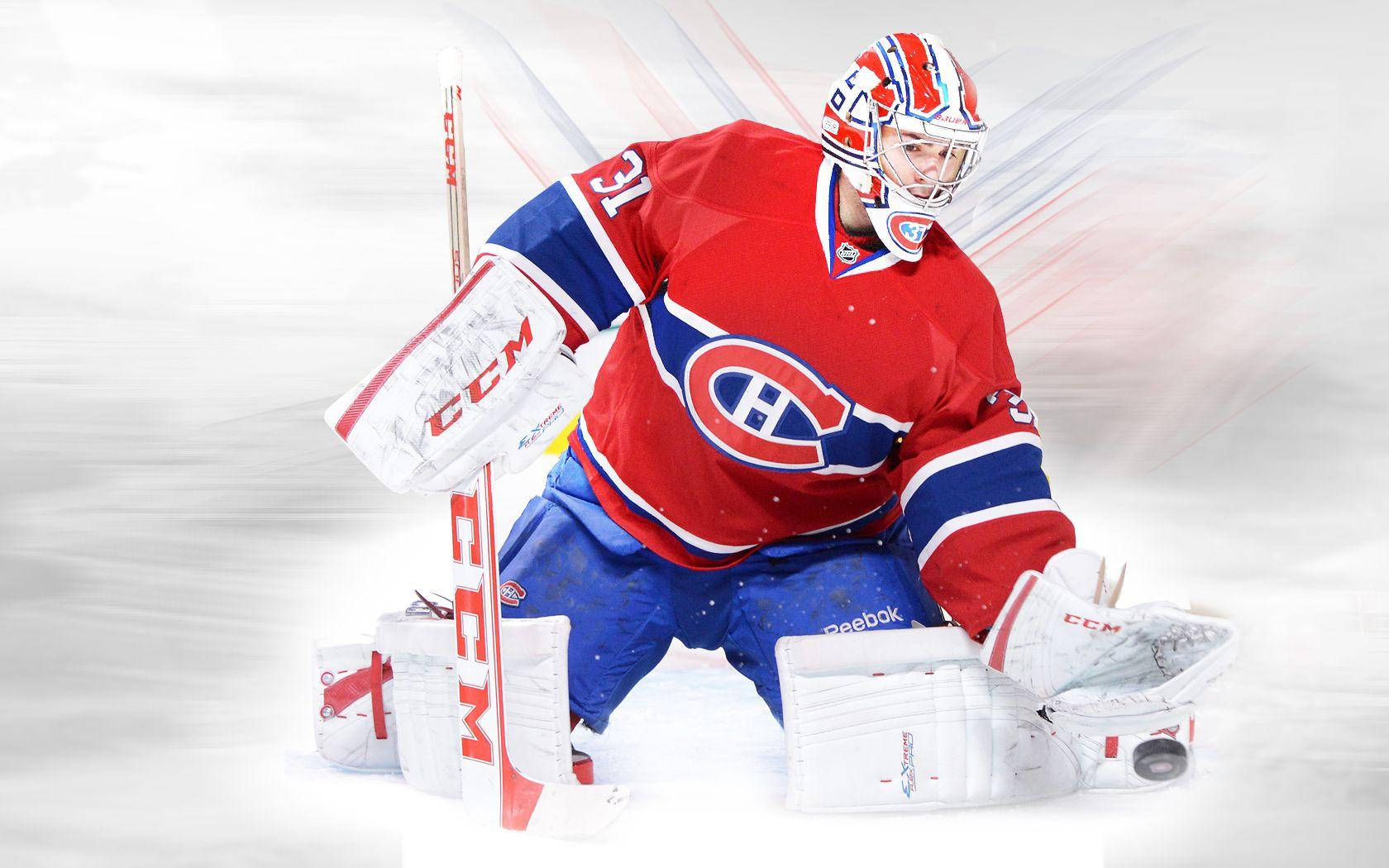 Carey Price Nhl Montreal Canadiens Hockey Catch Background