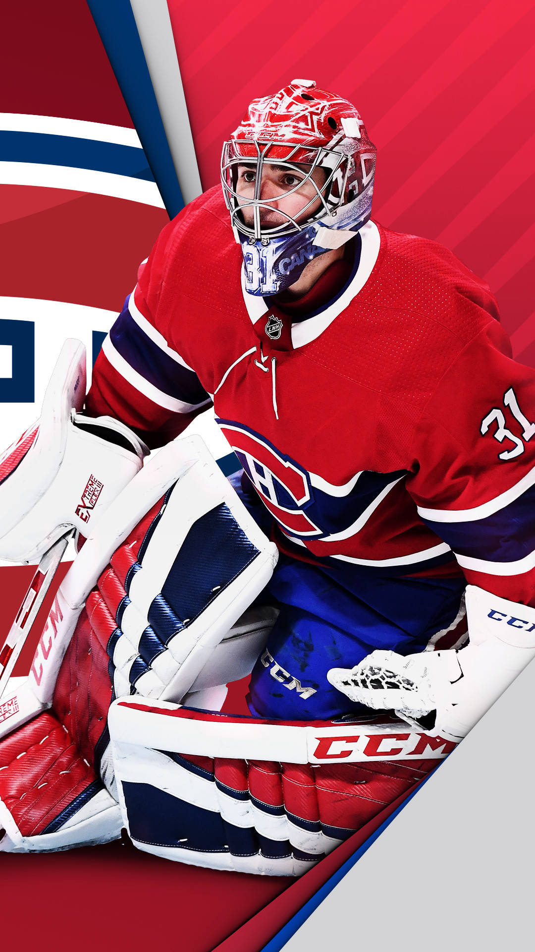 Carey Price NHL Montreal Canadiens Overhead Photography Wallpaper