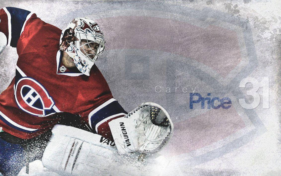 Carey Price NHL Montreal Canadiens Rocking Fan Art Wallpaper