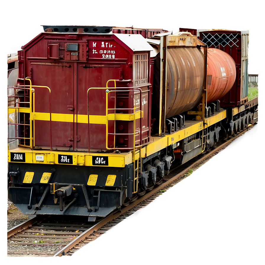 Download Cargo Freight Train Png 05212024 