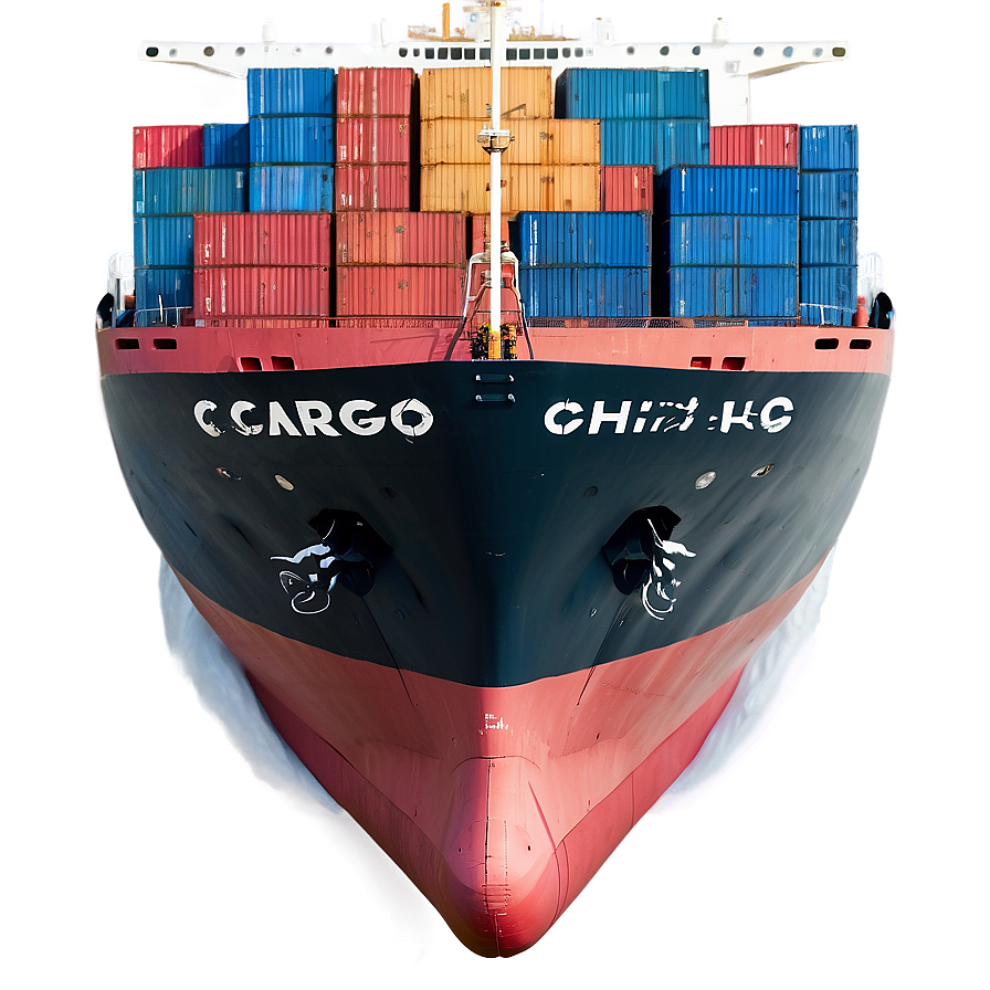 Cargo Ship A PNG