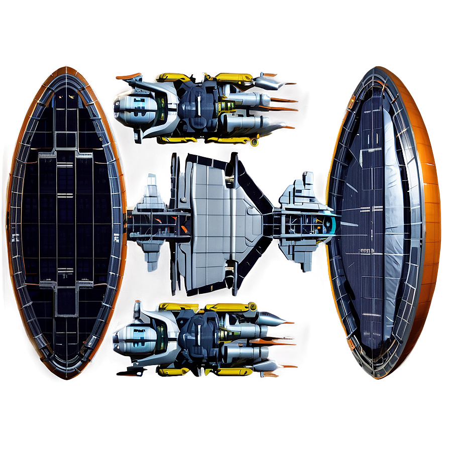 Cargo Starship Layout Png Las PNG