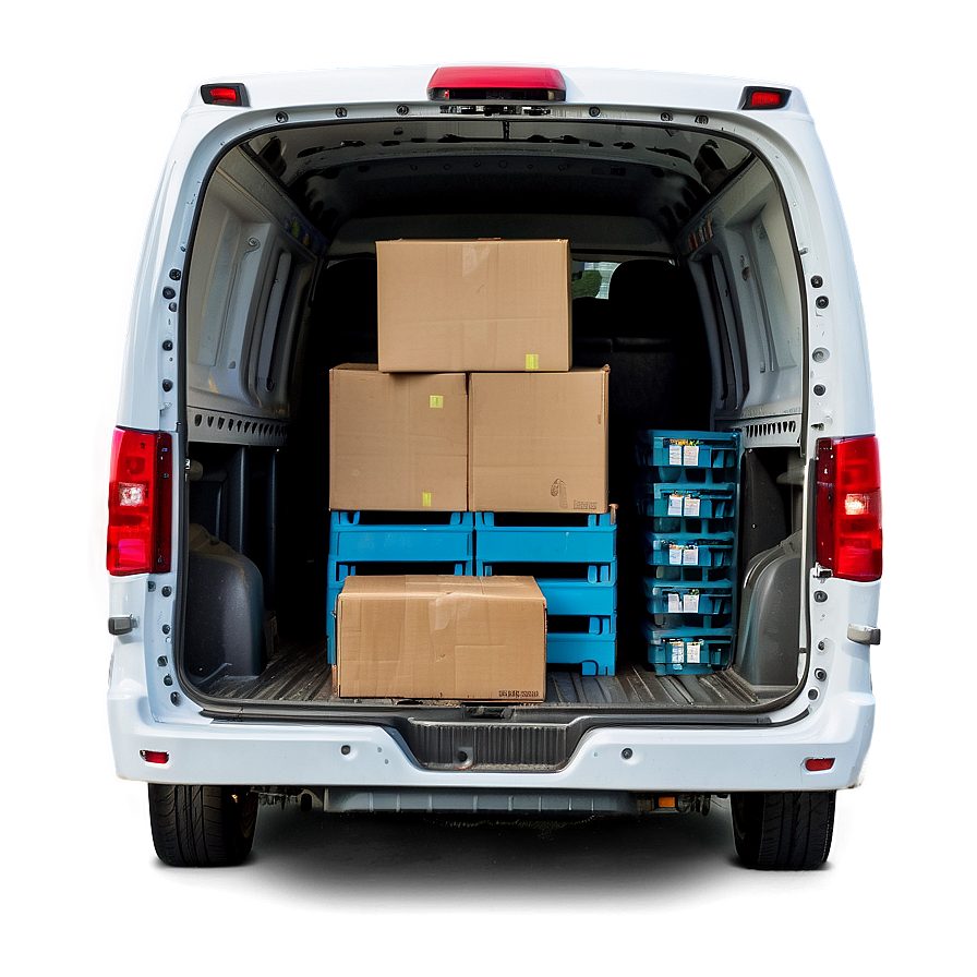 Cargo Van Delivery Png Qxf PNG