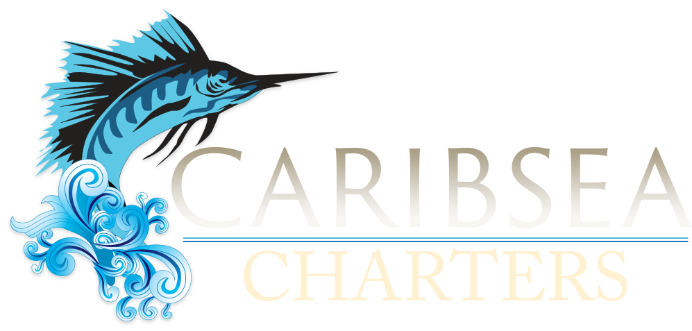 Carib Sea_ Charters_ Logo_with_ Swordfish PNG