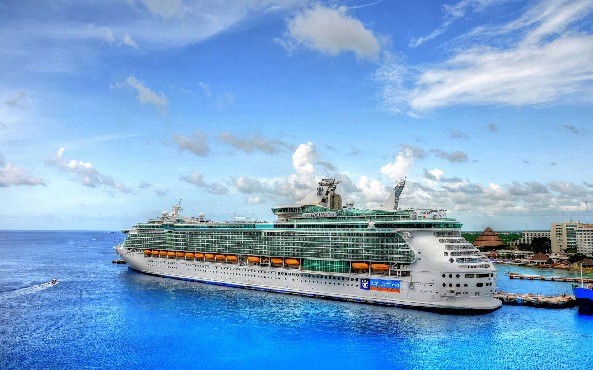 Captivating Caribbean Cruise Wallpaper