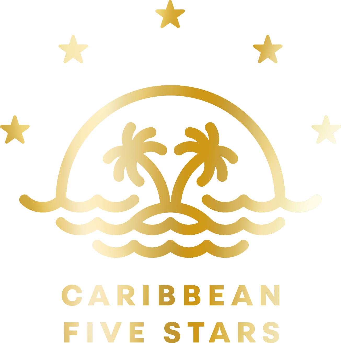 Caribbean Five Stars Logo PNG
