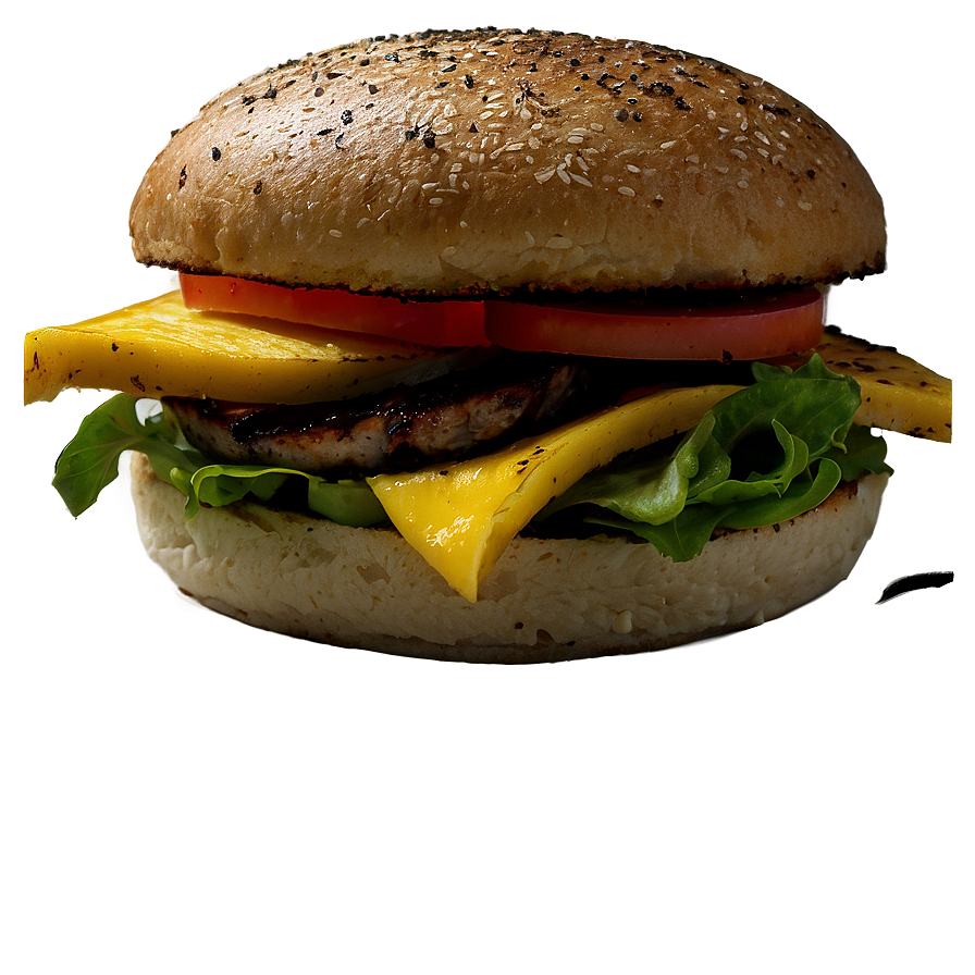 Caribbean Jerk Chicken Burger Png 68 PNG