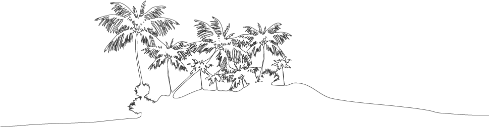 Caribbean_ Island_ Silhouette PNG