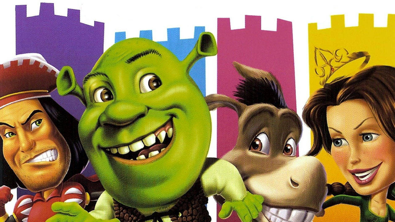 Caricature Of Characters In Shrek Pc Background